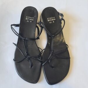 Stuart Weitzman Black Women's Sandals